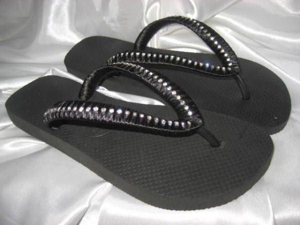 havaiana com strass